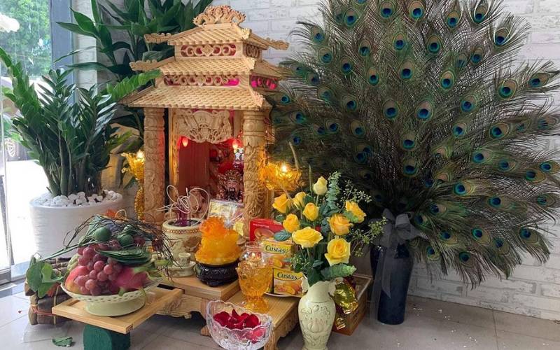 bàn thờ ông địa