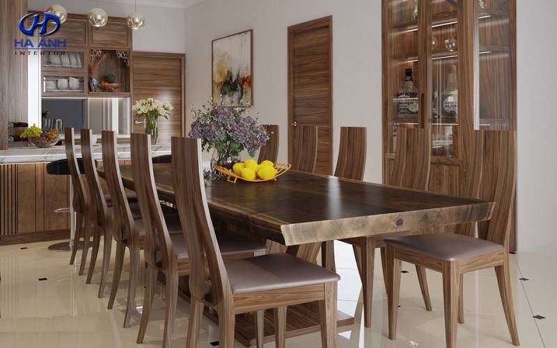 kích thước bàn ăn