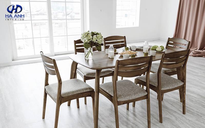 kích thước bàn ăn hợp phong thủy chọn loại nào