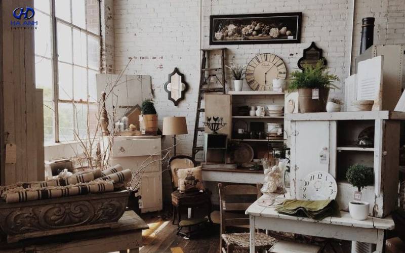 thiết kế nhà phong cách vintage